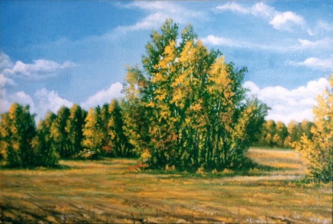 Среди полей. Сентябрь 5 / Among the Fields. September 5