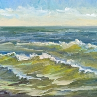 Волны. Живопись ZhNataly