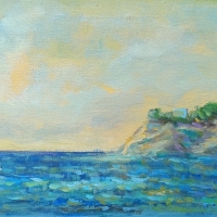 Мыс на Черном море. Пленэр ZhNataly