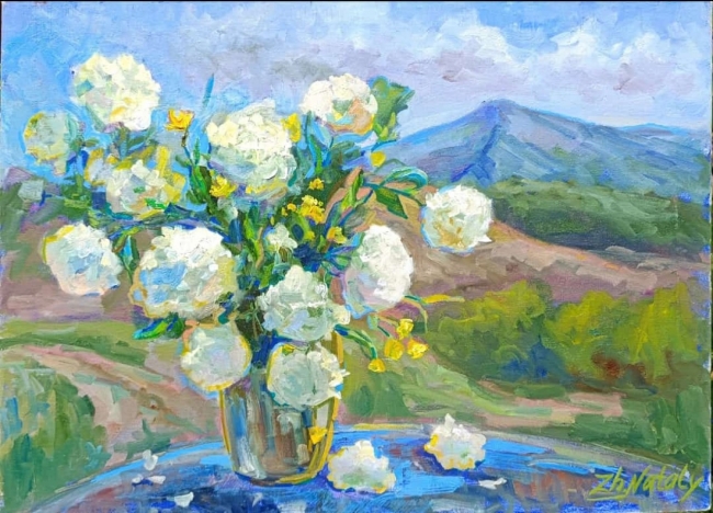 ​Бульденеж. Серия натюрморт под открытым небом.  Пленэр ZhNataly