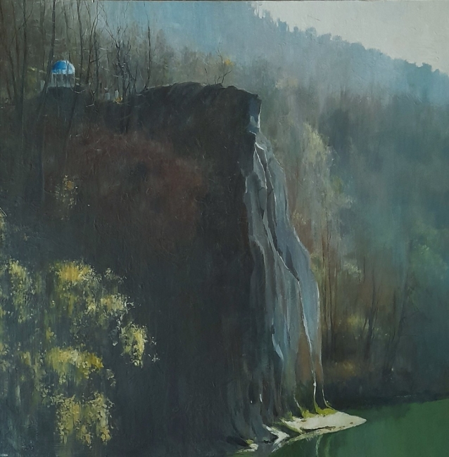 Артищук А. Н. Скала Петушок в Горячем ключе