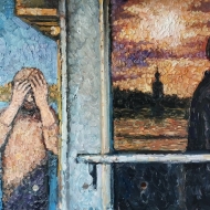 На теплоходе. Закат