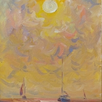 Апельсиновое небо. Пленэр ZhNataly