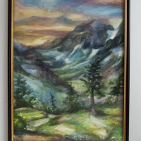 Горный пейзаж/ mountain landscape