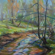 Речка. Пленэр с доработкой ZhNataly 