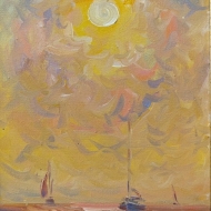 Апельсиновое небо. Пленэр ZhNataly