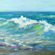 Волна. Чёрное море. Пленэр ZhNataly