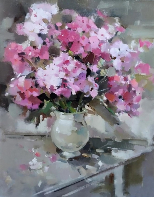 Август. Флоксы