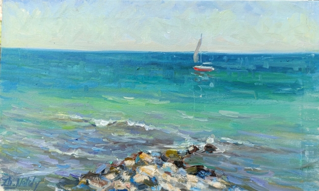 Бегущая по волнам. Пленэр ZhNataly