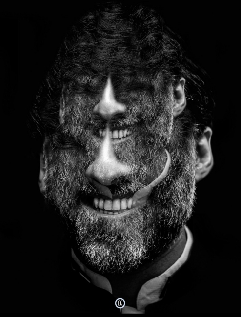 Series of works project " Hair" Beard, Joy