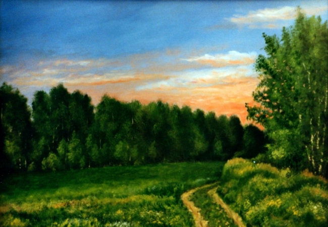 Вечернее поле / Evening Field