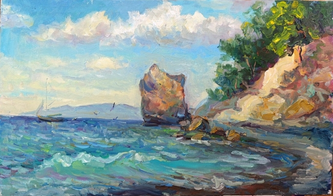 Каменный парус. Пленэр ZhNataly