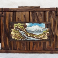 Вид на Эльбрус.