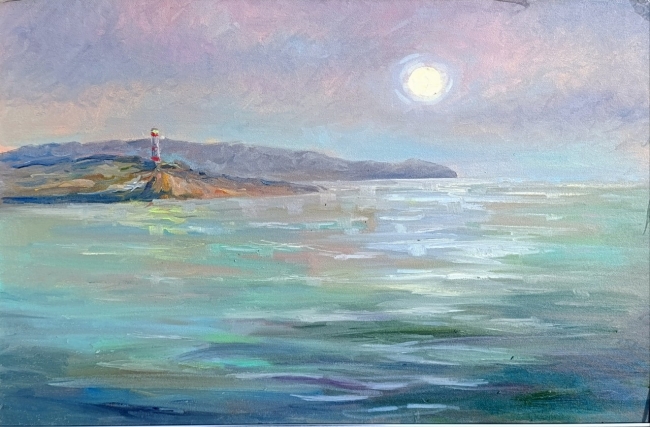 Лунная ночь. Пленэр ZhNataly