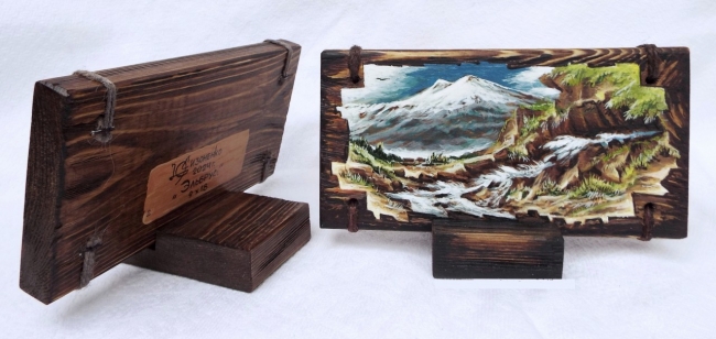 Вид на Эльбрус.