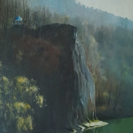 Артищук А. Н. Скала Петушок в Горячем ключе