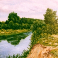 Берег Ини  / The Bank of the River Inya