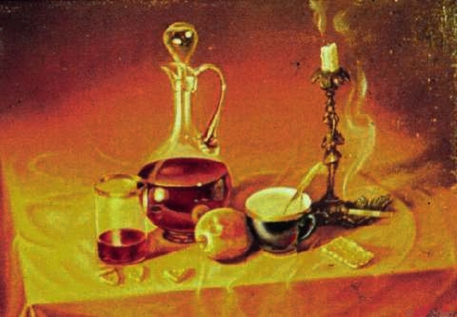 Натюрморт с подсвечником / Still life with the Candlestick