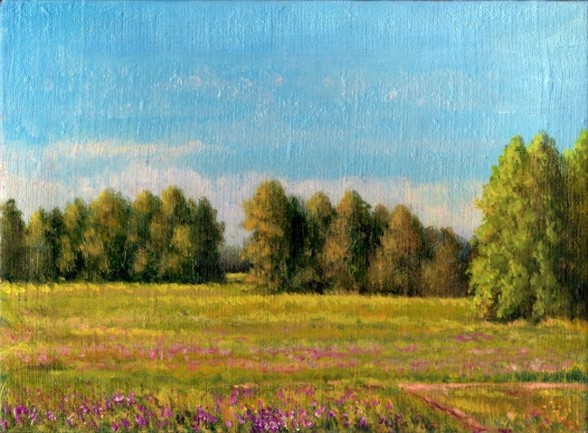 Среди полей. Июль 3 / Among the Fields. July 3 