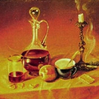 Натюрморт с подсвечником / Still life with the Candlestick